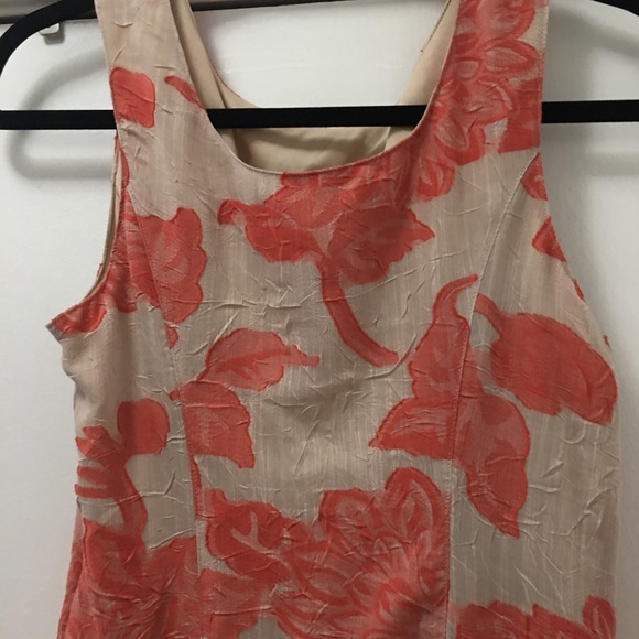 Eva Franco coral dress size 2 - Picture 5 of 8